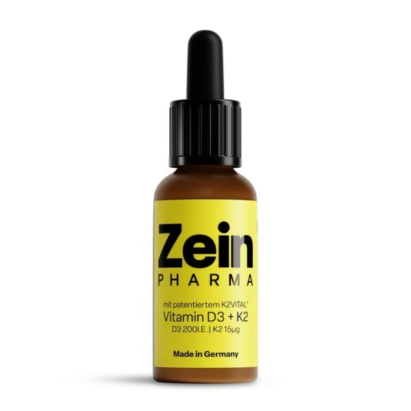 德国 ZeinPharma Vitamin D3 + K2 Family Tropfen 家庭装健骨滴剂 - 图片 2