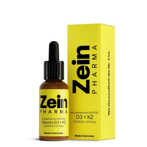 德国 ZeinPharma Vitamin D3 + K2 Family Tropfen 家庭装健骨滴剂