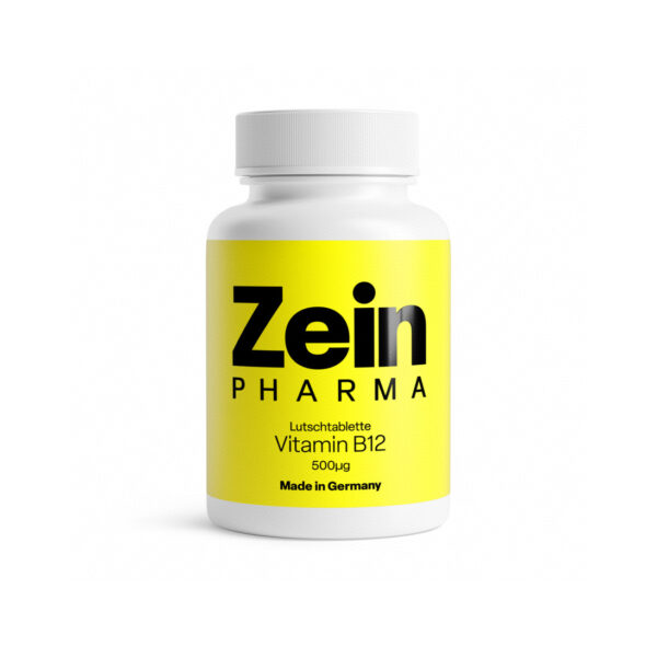 德国 Zeinpharma Vitamin B12 Lutschtablette 500µg 60 St. 甲基维生素B12含片 500微克 60片